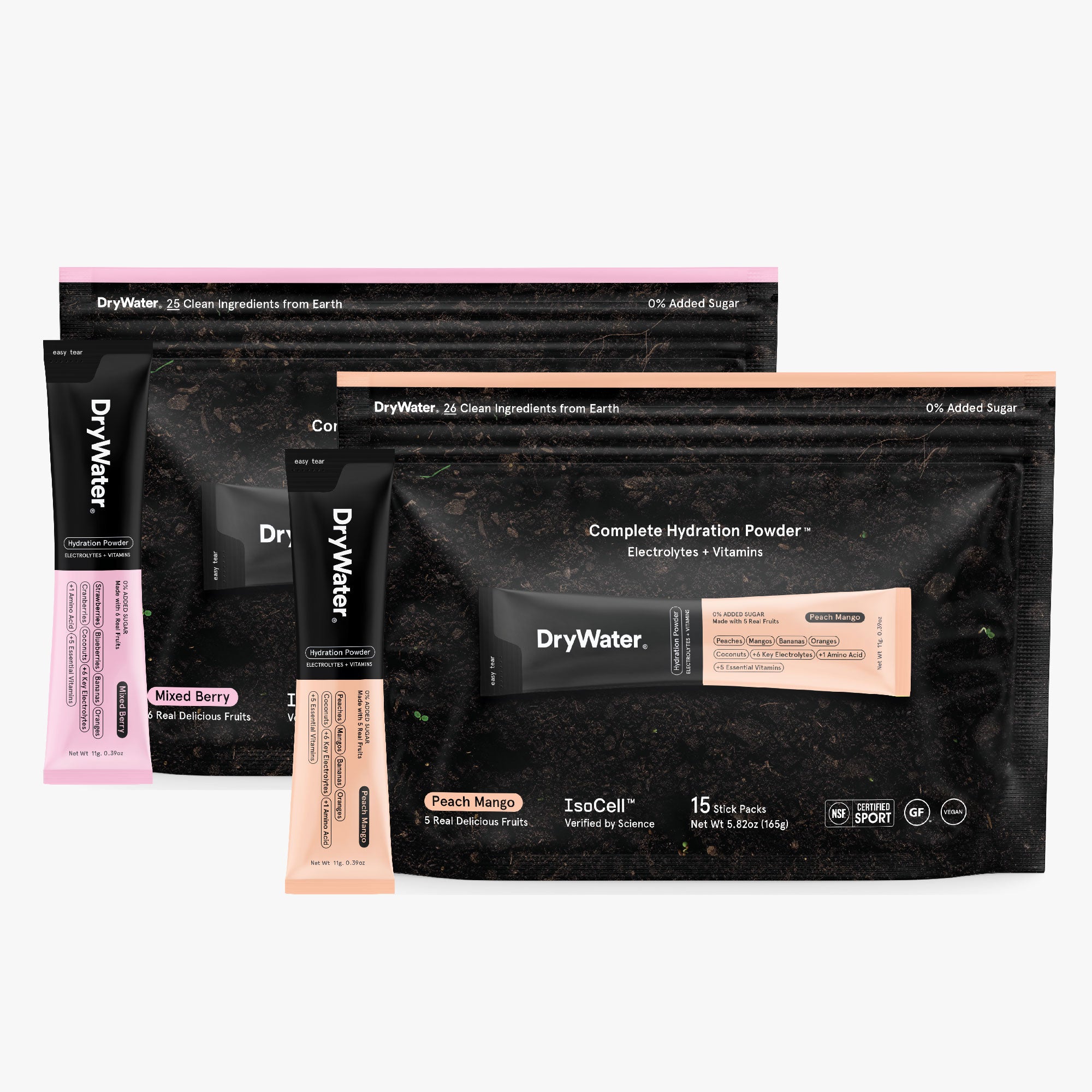 Gradient Style Hydration Powder DryWater® • Hydration Powder