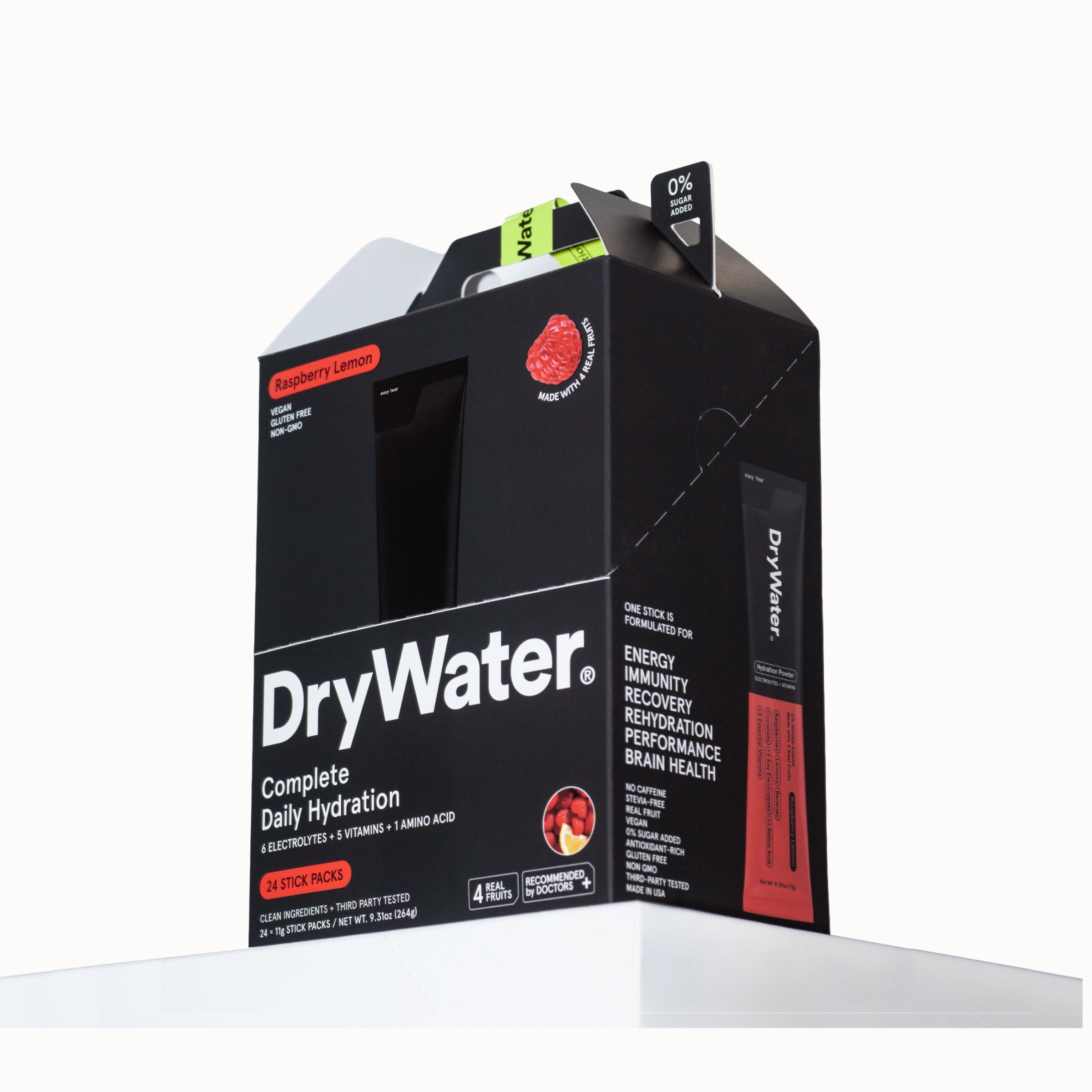 DryWater® Raspberry Lemon (24 Pack)