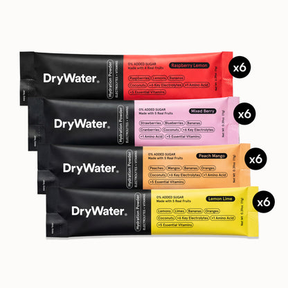 DryWater Variety Pack (24 Sticks)