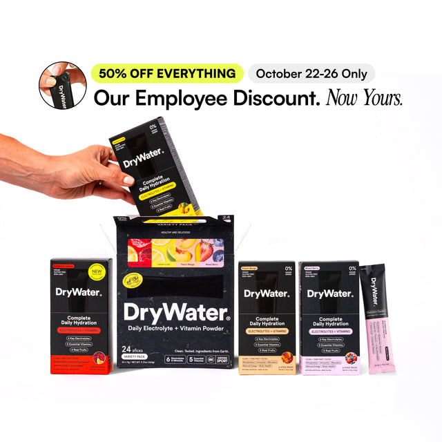 DryWater Variety Pack (24 Sticks)